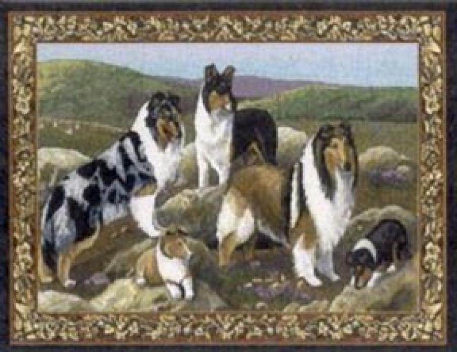 Collie Tapestry Placemat #3 Single