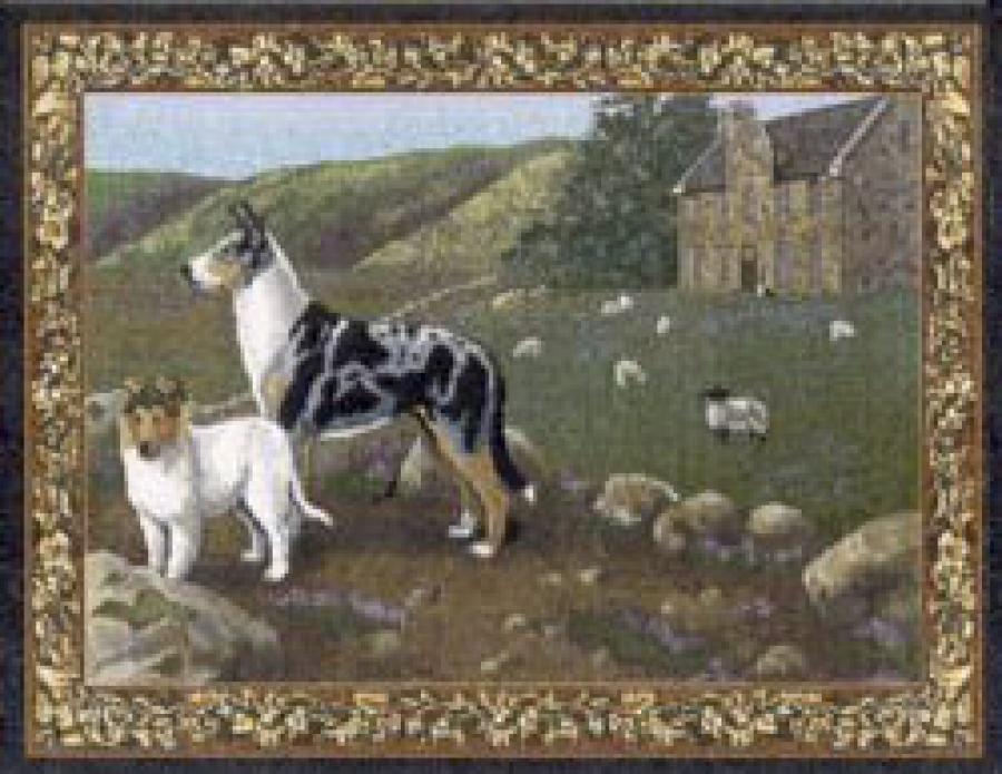 Collie Tapestry Placemat #4 Single