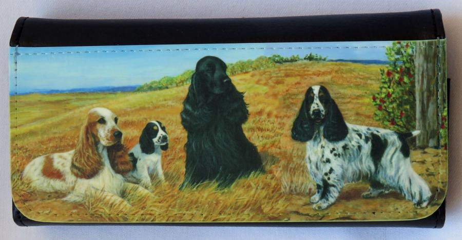 Englsih Cocker 2-3 glasses case