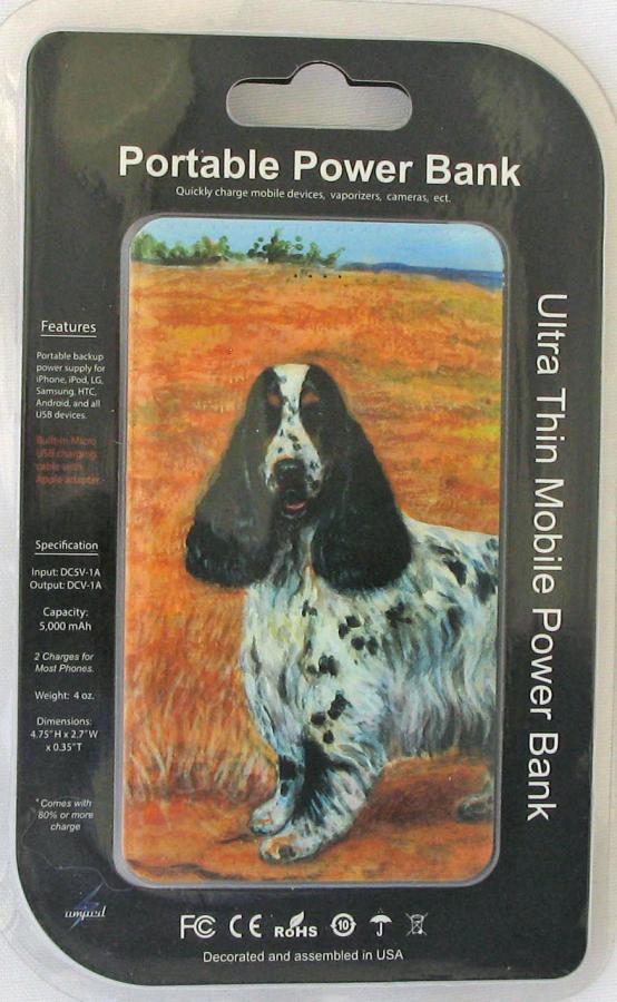 English Cocker 3A power bank