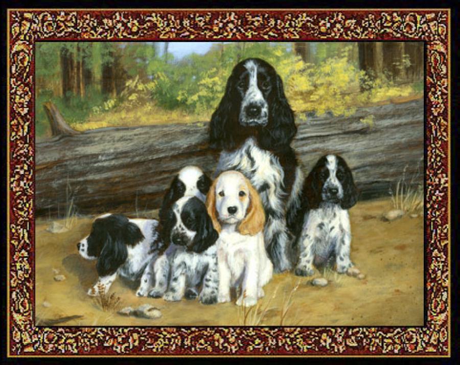 English Cocker Spaniel Tapestry Placemat #1 Single