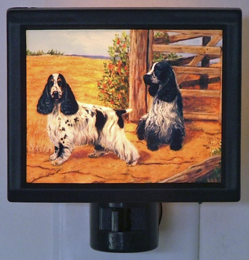 English Cocker Picture Nightlight #3