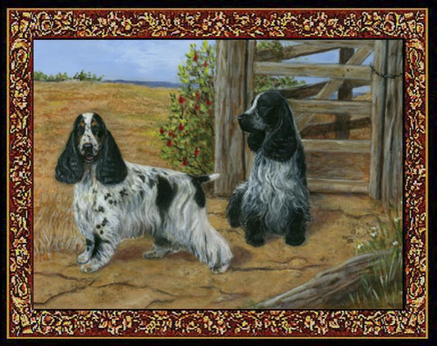 English Cocker Spaniel Tapestry Placemat #3 Single