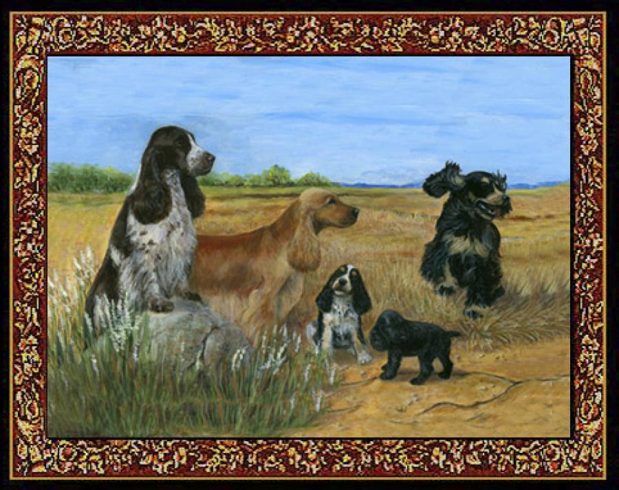 English Cocker Spaniel Tapestry Placemat #4 Single
