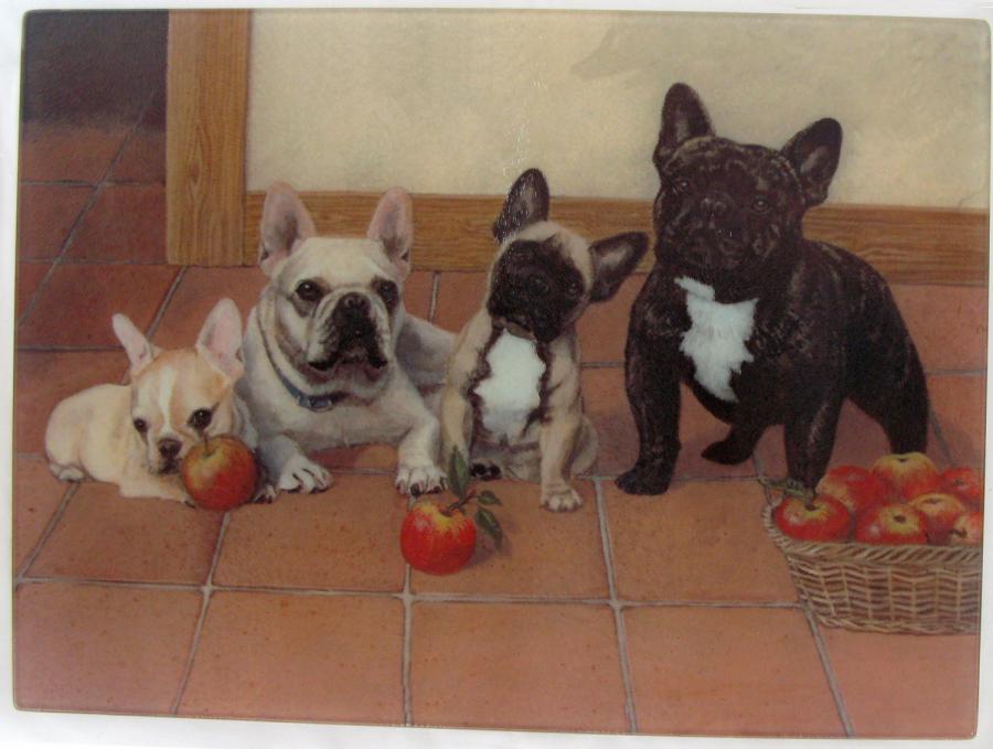 Frenchie 1 cutting board