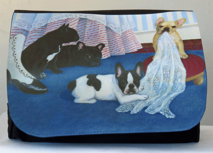 Frenchie 1 travel bag