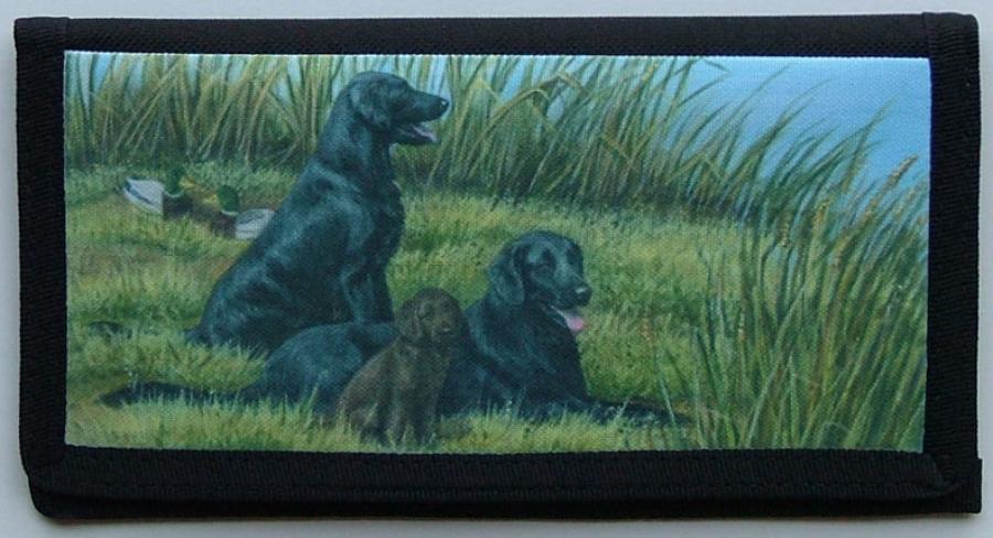 Flat-Coated Retriever Picture Checkbook #3