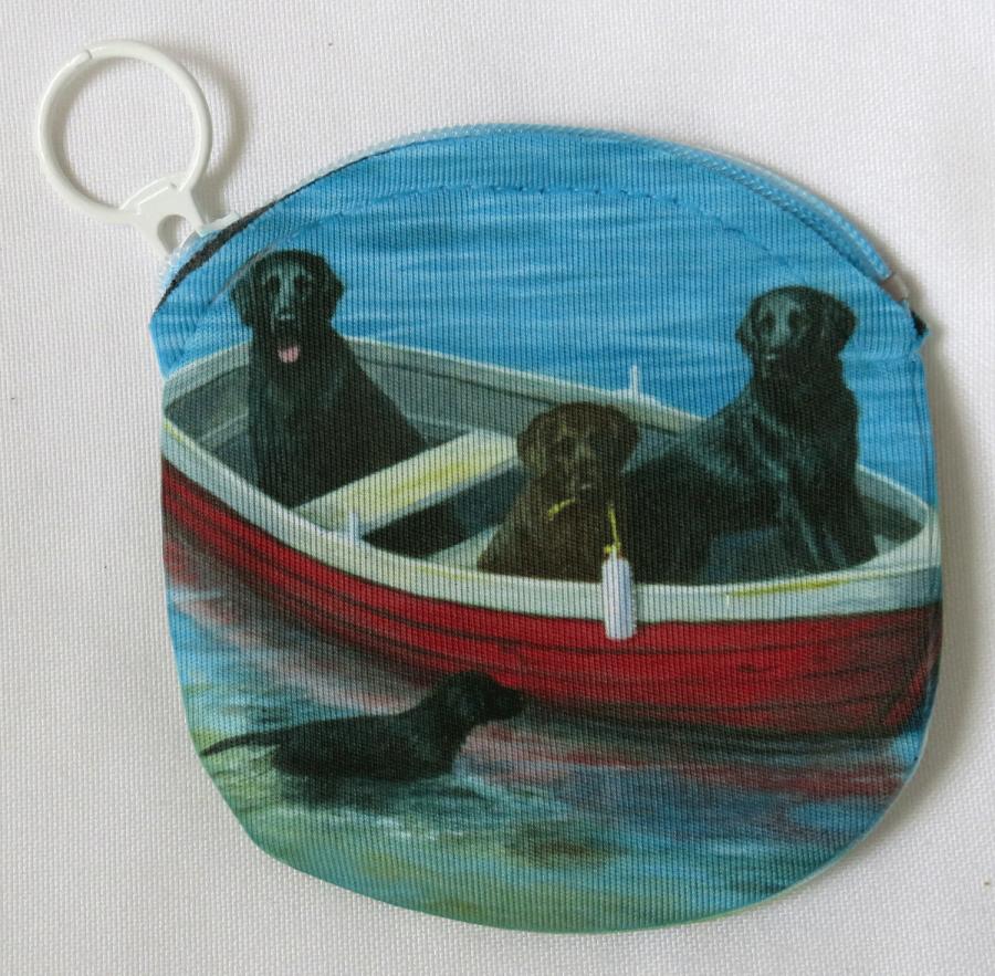 Flat Coat 4A coin purse-side 1
