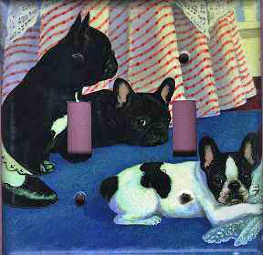 French Bulldog Picture Double Light Switch Plate #2B