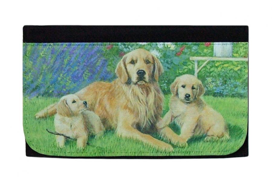Golden retriever wallet 1