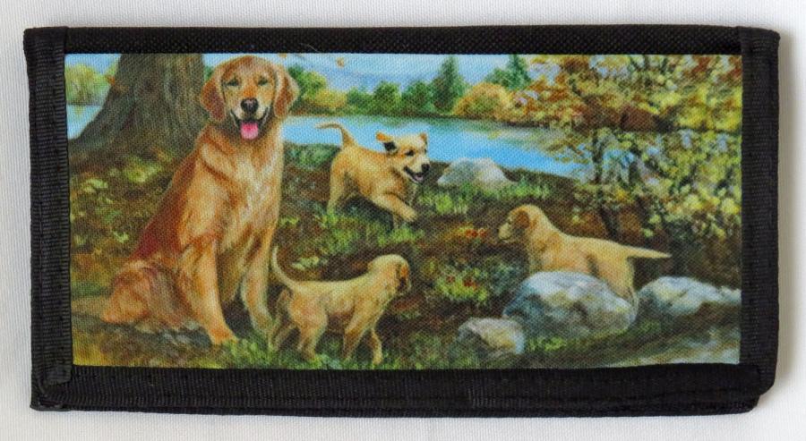 Golden Retriever #3 checkbook cover