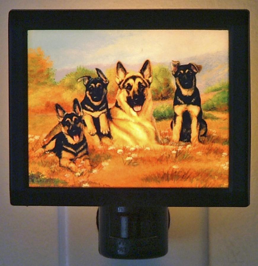 German Shepherd Picture Nightlight #3