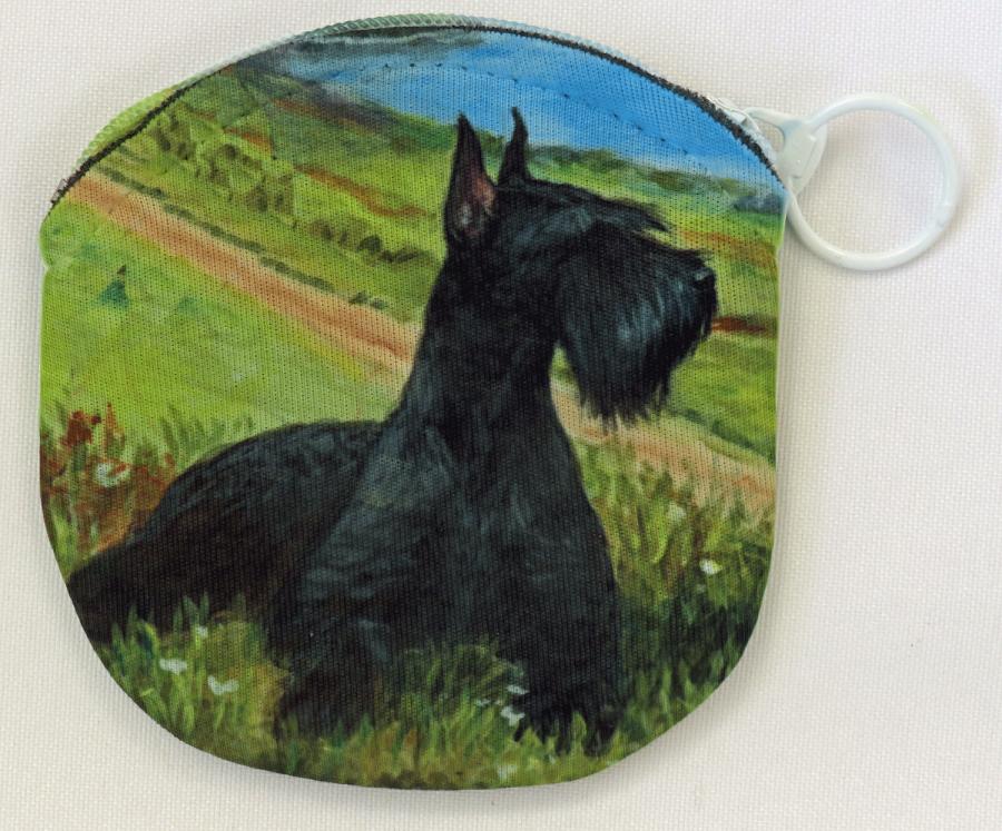 Giant Schnauzer 2A coin purse-side 1
