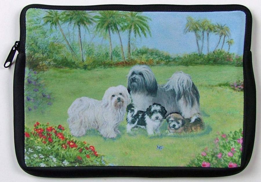 Havanese Picture Netbook Sleeve #4
