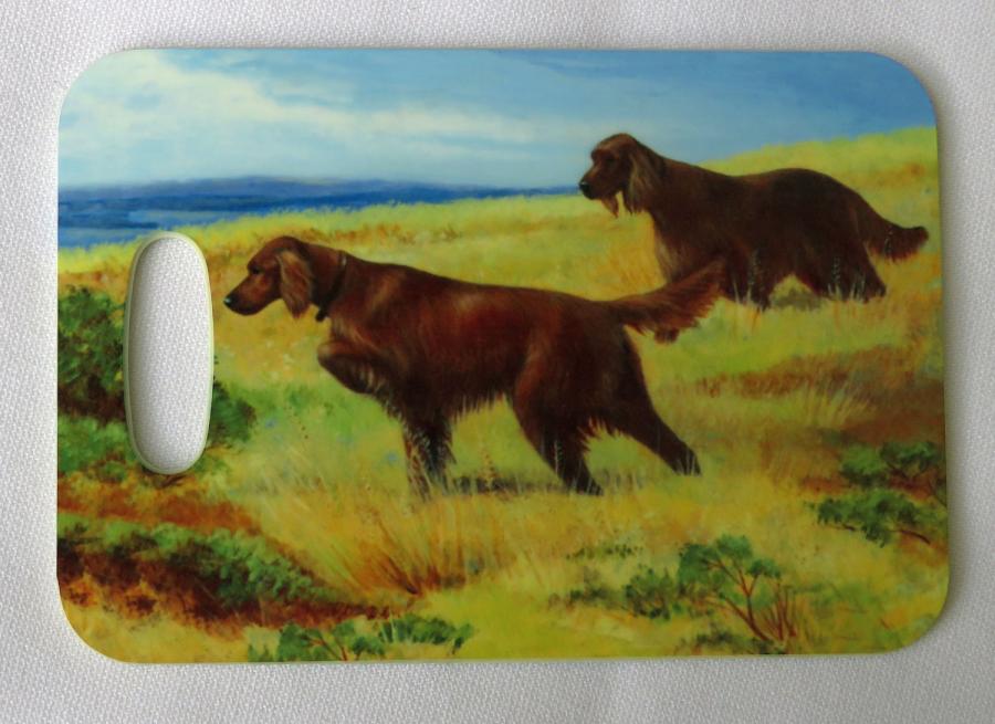 Irish Setter 1 luggage tag