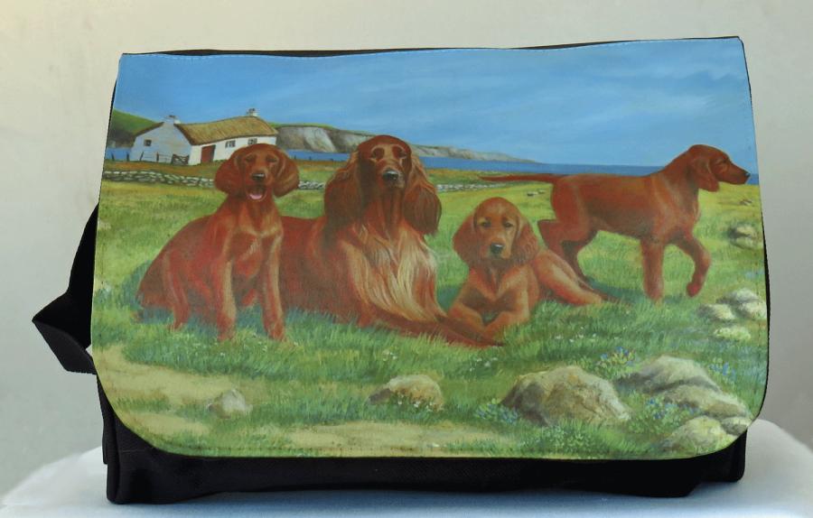 Irish Setter 3 travel bag