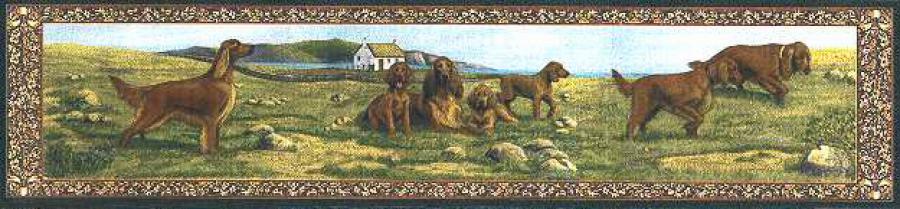 Irish Setter Tapestry Table Runner