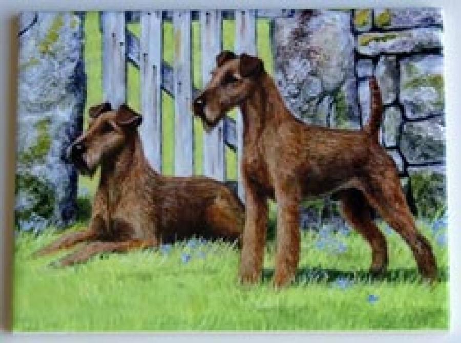 Irish Terrier Picture Tile #1