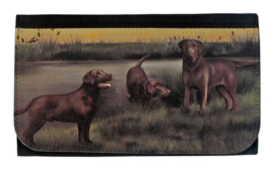 chocolate lab wallet 2