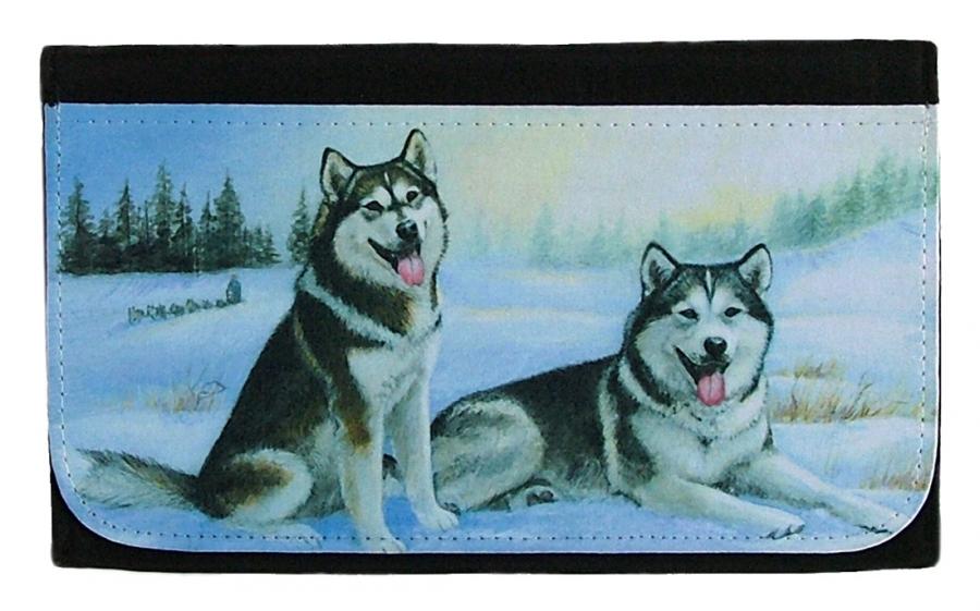 Alaskan Malamute Picture Wallet #1 Mal 1 wallet