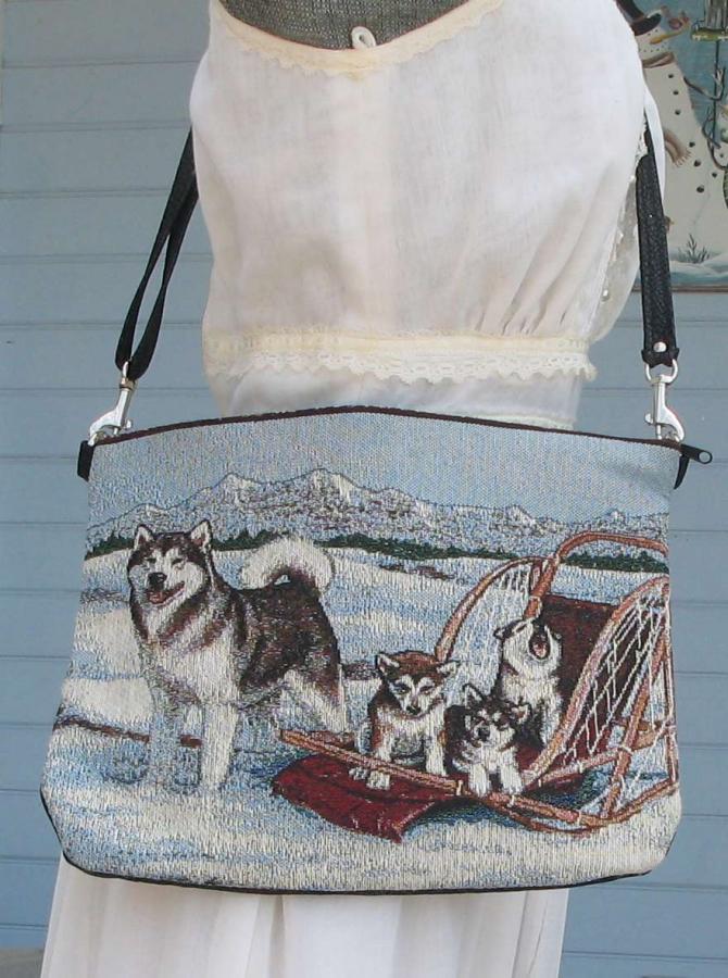 Alaskan Malamute Daybag #3 Malamute daybag 3