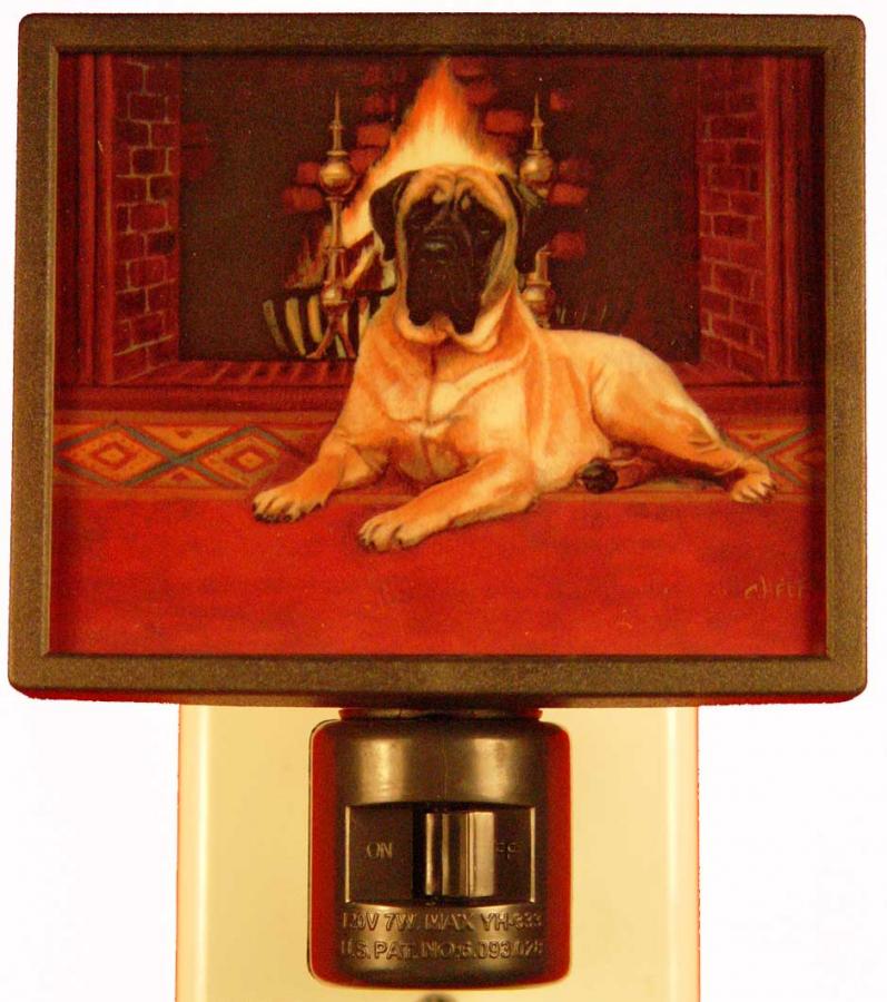 English Mastiff Picture Nightlight #1