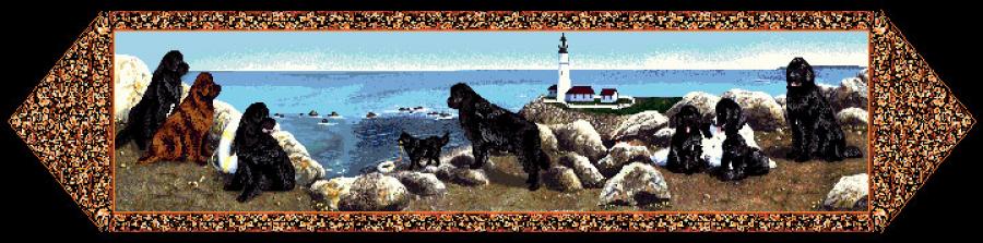 Newfoundland Tapestry Table Runner