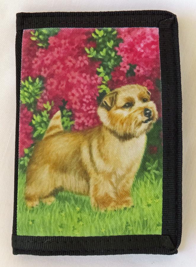 Norfolk Terrier 4A trifold wallet