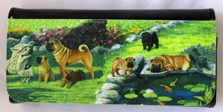 Shar Pei 2-3 glasses case
