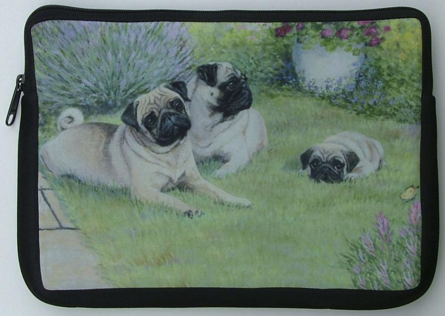 Pug Picture Netbook Sleeve #3