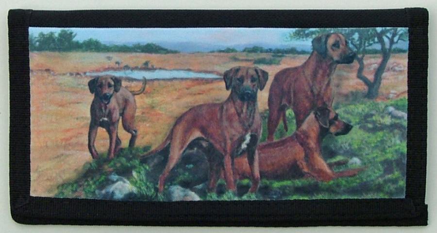 Rhodesain Ridgeback Picture Checkbook Cover #3