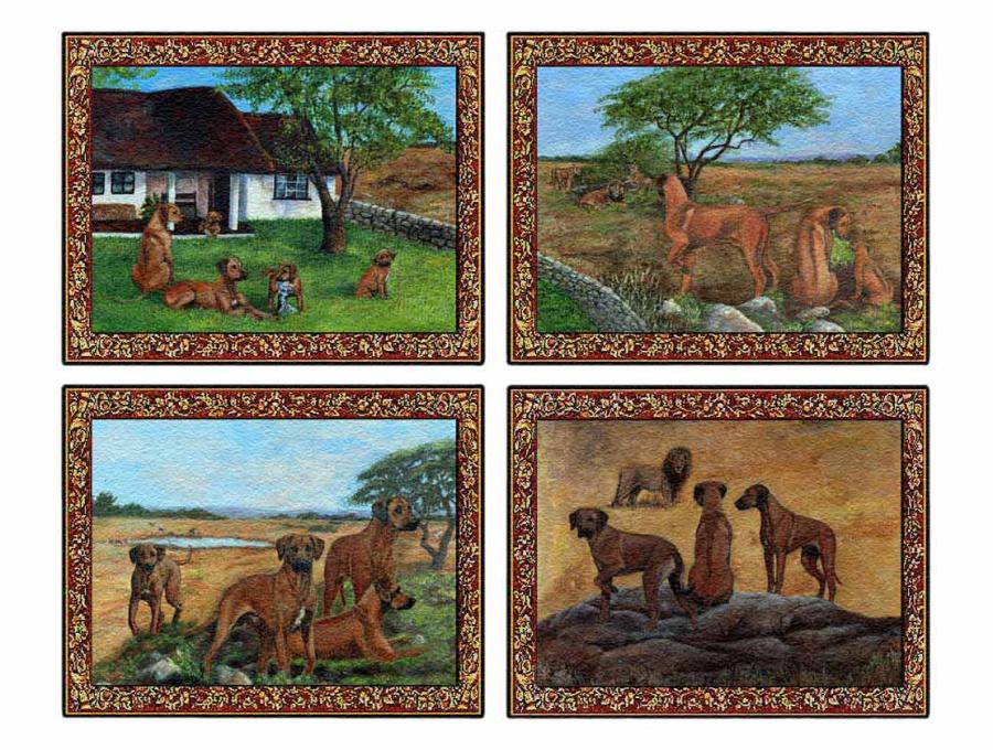 Ridgeback placemat set