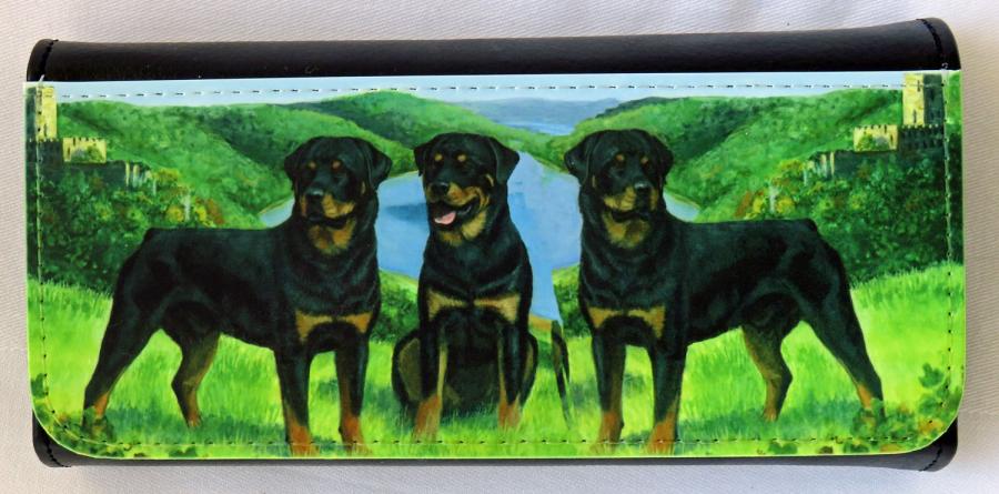 Rottie 2 glasses case