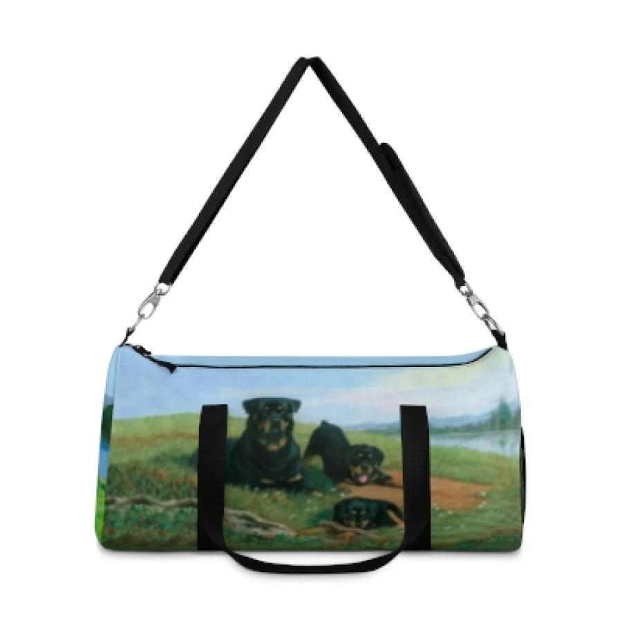 Rottie Duffel Bag front