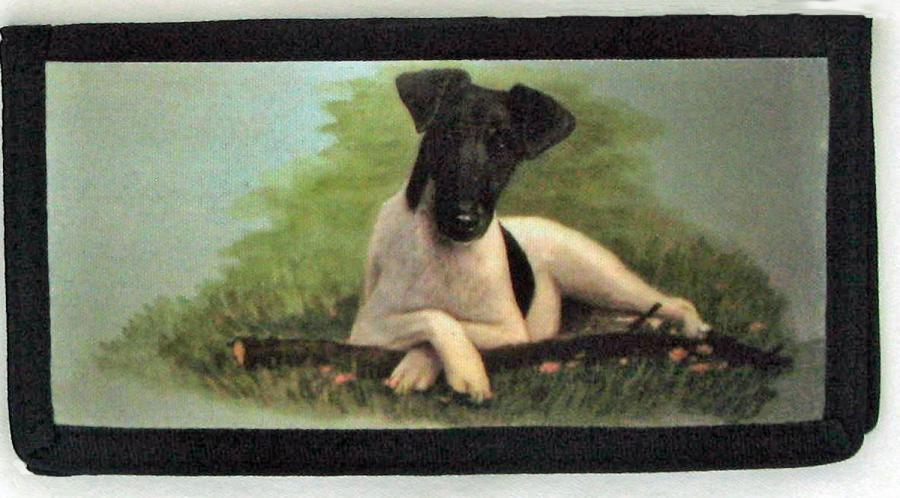 Smooth Fox Terrier 1 checkbook
