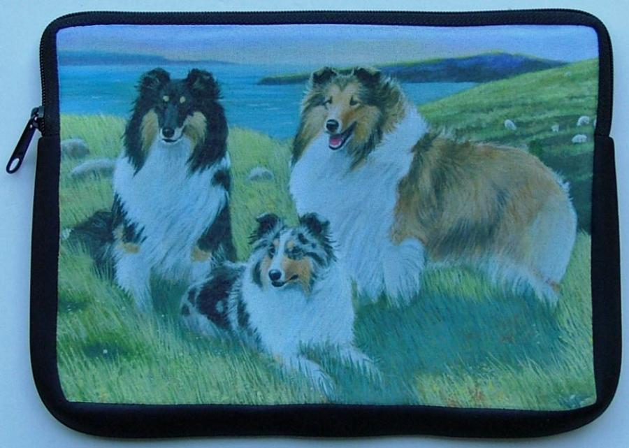 Sheltie Picture Netbook Sleeve #1