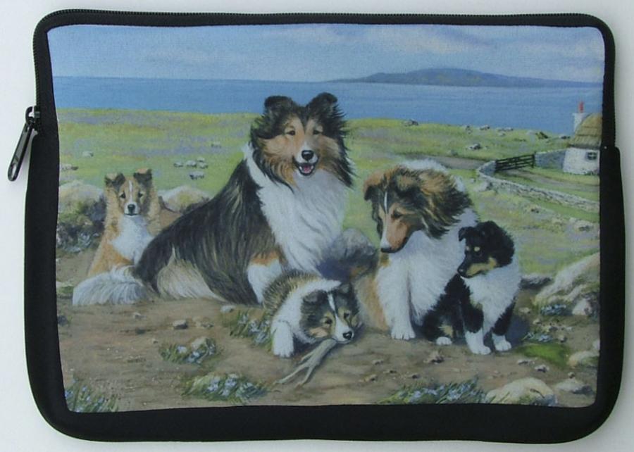 Sheltie Picture Netbook Sleeve #3