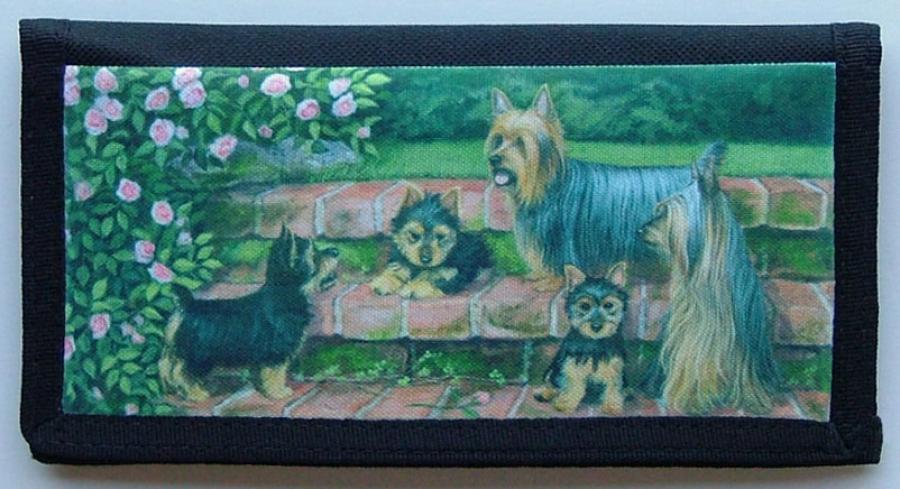 Silky Terrier Picture Checkbook Cover #1