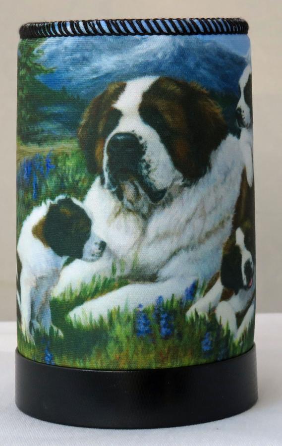 Saint 4 koozie - front