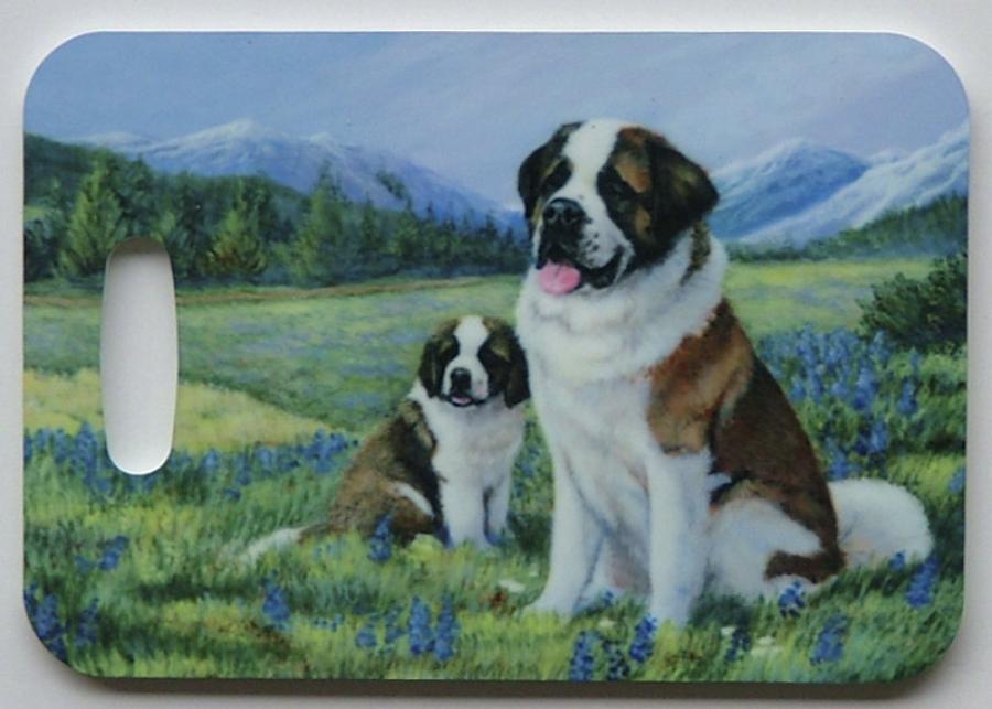 Saint Bernard Luggage Tag #5 St B bag tag 5