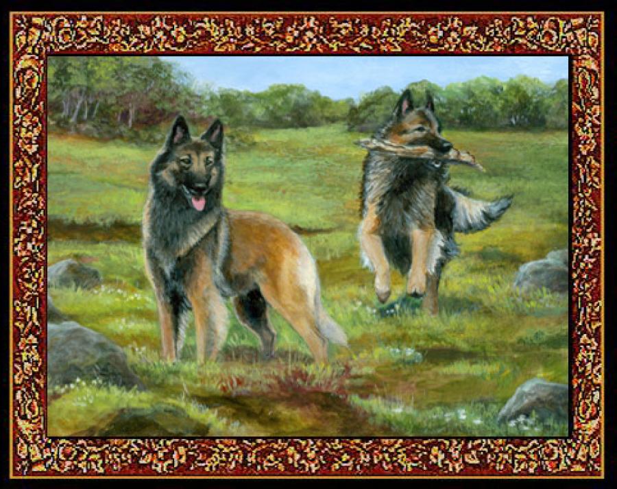 Belgian Tervuren Tapestry Placemat #2 - Single