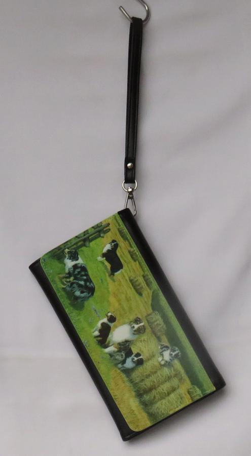 Aussie 4 clutch wallet with strap