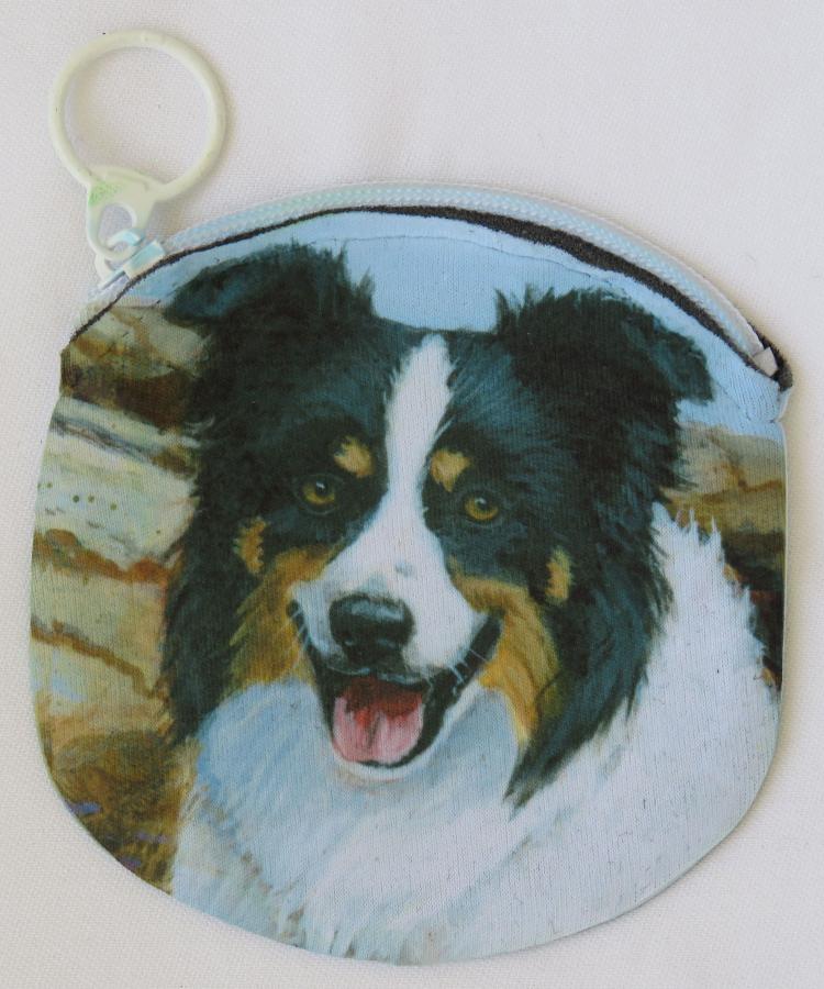 Border Collie 5B coin purse side 2