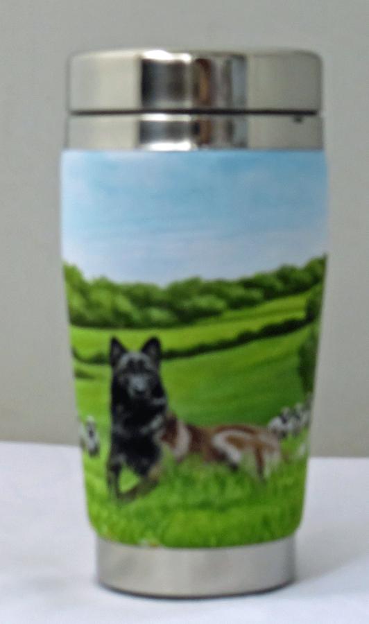 Malinois 2 travel mug right