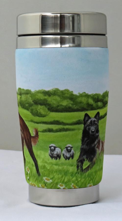 Malinois 2 travel mug front