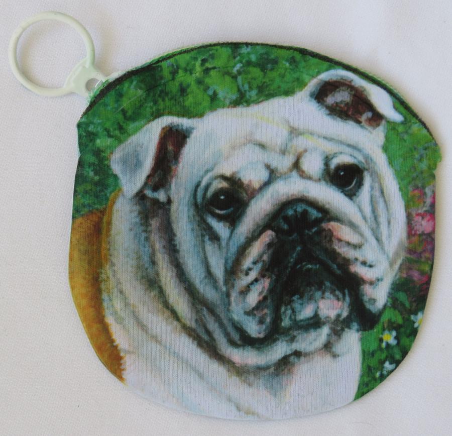 Bulldog 4 coin purse side 2