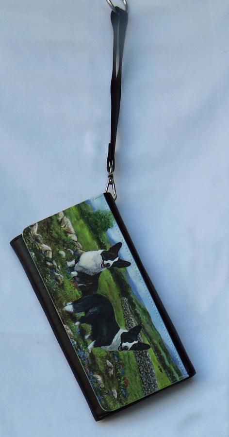 Cardigan 1 clutch wallet with strap