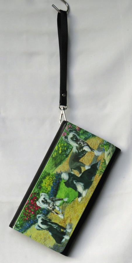 Crested 4 clutch wallet with strap