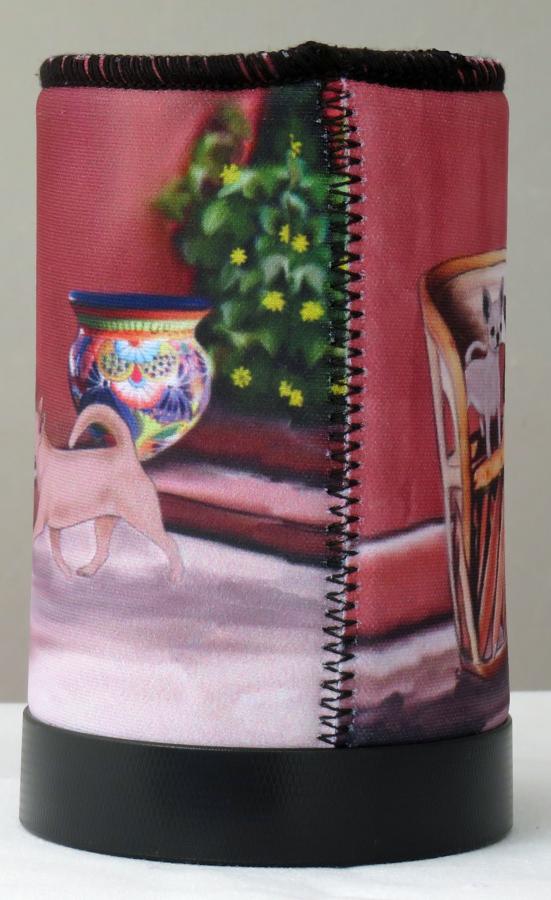 Chihuahua 4 koozie - back