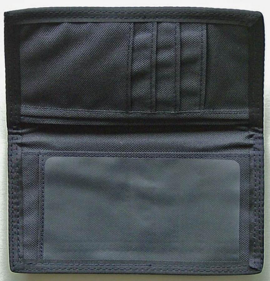 Interior view checkbook